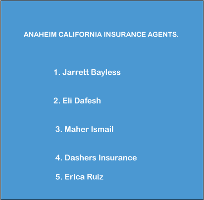 anaheim california insurance agents